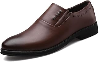 Formal business shoes in faux leather for men, united color, pointed end, oxford shoes to put on men, light and comfortable for business meetings and wedding events.. Great products, lower prices, fast delivery — DIAYTAR Nigeria has it all.