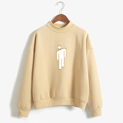 Long sleeve sweaters high sweatshirt-colored Billie Eilish casual clothes for teenagers.. Shop everything from A to Z on DIAYTAR Nigeria — delivered nationwide.