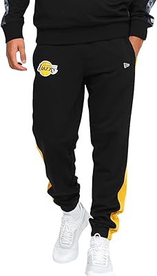 New Era Los Angeles Jogging Pants NBA for Men - Black, Black.. Shop with ease at DIAYTAR NIGERIA and enjoy our extensive product range delivered at affordable rates.