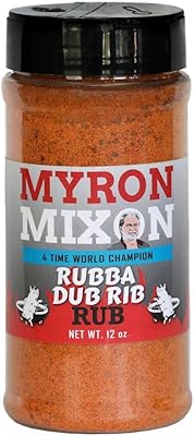 Myron Mixon BBQ RUB | Rubba Dub Rib | Pitmaster champion recipe | Gluten-free BBQ seasoning, MSG, manufactured in the United States | 12 oz.. DIAYTAR NIGERIA: Making quality products accessible to all Nigerians at affordable prices.