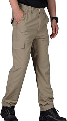 Teknovo Light and breathable summer tactical pants for men, light exterior climbing pants of the military army, quick -drying cargo pants, khaki.. DIAYTAR NIGERIA: Where affordability meets variety, with thousands of products delivered in less than 8 days.