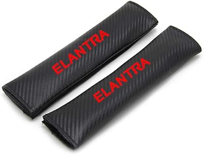 2 pieces of car safety belt for Hyundai Elantra car belt protection carbon carbon safety.. Experience shopping without stress at DIAYTAR NIGERIA's comprehensive and budget-friendly platform.