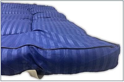 Sleepwell soft material mattress cover, fabric, blue ... (blue, double 120 x 200 cm).. Your home for smart shopping — DIAYTAR Nigeria delivers fast and cheap.