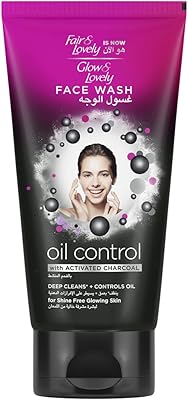 Fair & Lovely Now Glow & Lovely Cleaner for Active Carbon Face With Depth Cleaning Oil Control, 150 ml.. DIAYTAR NIGERIA: Connecting every Nigerian with quality products at prices everyone can afford.