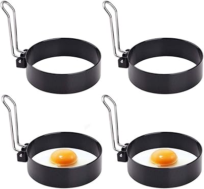 Egg ring stove Professional round pancakes cooking rings with ring.. Your ideal shopping companion, DIAYTAR NIGERIA offers unmatched variety with delivery within a week.