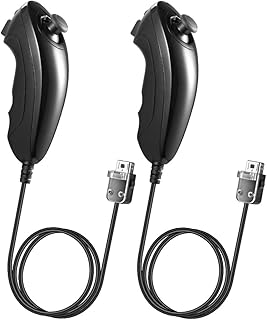 Pack of 2 wii Nunchuk controllers Nunchuk Jostick for video game controller Wii U Noir.. Shop from our extensive catalog at DIAYTAR NIGERIA and enjoy doorstep delivery in just 5-8 days.