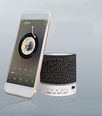 Mini speaker, mini portable rechargeable wireless speaker for outdoor travel, home office (black).. Discover the perfect balance of price and convenience with DIAYTAR NIGERIA's nationwide e-commerce platform.