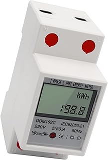 Digital energy counter LCD single-phase MORELIAN 5-80 A 220V 50HZ Electronic counter KWh to measure the energy consumption DDM15SC.. Get the deals you love and the delivery speed you need at DIAYTAR Nigeria.