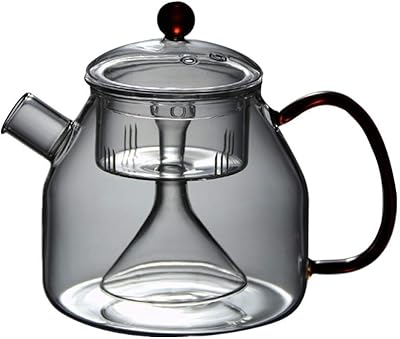 Glass tea cheeseman, black tea machine, with removable colander, ergonomic handle, suitable for black tea, green tea, 1250 ml scented tea.. Shopping made simple with DIAYTAR NIGERIA's vast selection and budget-friendly nationwide delivery.