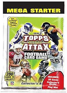 NFL 2010 Topps Attax Mega Starters (1 package, 30 cards).. Order now, relax later — DIAYTAR Nigeria ships in 5 to 8 days.