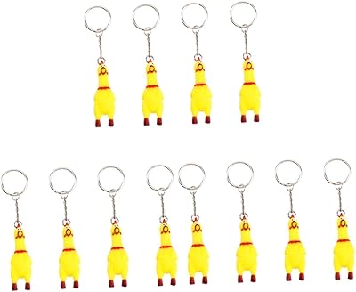 Hanabass 8 pieces yellow keychain screaming chick, yellow decor, car keychain, car keystone pendant, key chicken keychain, animal pendant, bag keychain, suspended ornament, keychain, ornament.. Shop across categories with ease at DIAYTAR NIGERIA, delivering affordability within the week.