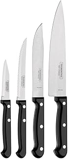 Set of 4 Tramontina, silver/black covers - 23899061.. Your e-commerce hub for everything — DIAYTAR Nigeria has you covered.