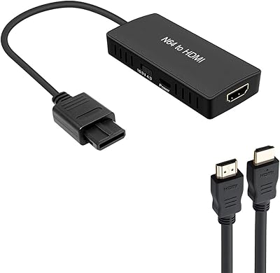 N64 to HDMI WDF converter adapter supporting conversion.. Experience shopping freedom with DIAYTAR NIGERIA's vast selection and 5-8 day nationwide delivery service.