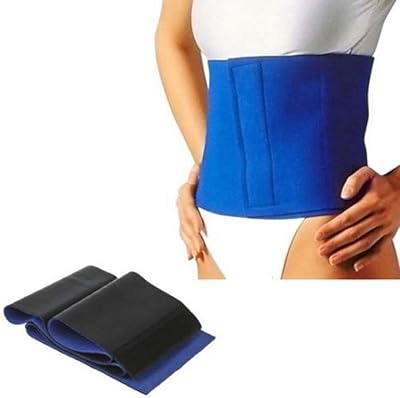 Slimming belt for healthy belly, burns fat, weight loss, fitness, slimming belt (color: blue).. Your shopping aspirations fulfilled at DIAYTAR NIGERIA with competitive prices and reliable delivery.
