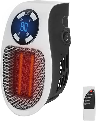 Portable mini electric radiator in 500 W ceramic with adjustable thermostat, 2 heat settings, protection against reversal.. Your comprehensive marketplace awaits at DIAYTAR NIGERIA with affordable prices and reliable delivery times.
