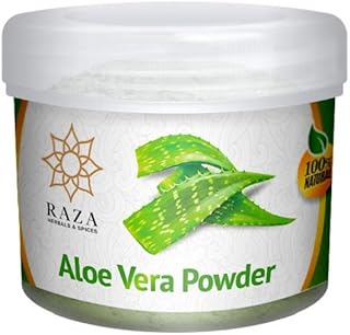 Raza herbals and spices aloevera powder for hair & skin care, 50g (pack de 3).. Experience the future of online shopping with DIAYTAR NIGERIA's extensive product range and competitive pricing.