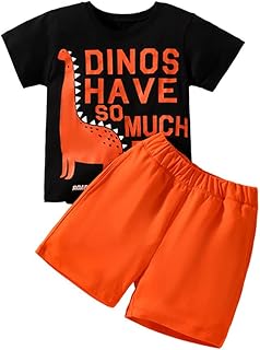 Set t-shirt and shorts dinosaur baby for baby boy, summer beach clothes with short sleeves.. DIAYTAR NIGERIA connects you with thousands of products at competitive prices, delivered within a week.