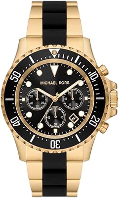 Quartz watch Michael Kors Everest for men with timer, housing and stainless steel bracelet, MK8979 model, or or.. Experience the convenience of online shopping with DIAYTAR NIGERIA's reliable 5-8 day delivery service.