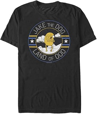 Warner Bros. Adventure Time Jake The Dog short sleeve T-shirt for men, black, 4x-worm, black, 4xl plus tall.. DIAYTAR NIGERIA: Where shopping is affordable, selection is vast, and delivery is always reliable.