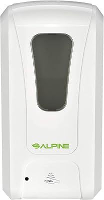 Automatic disinfectant disinfectant for alpine hands - contactless soap dispenser for restaurants, hospital, school, hotel, kitchen, bathroom - mousse 1200 ml.. Affordable shopping made easy on DIAYTAR Nigeria, with fast delivery from 5 to 8 days.