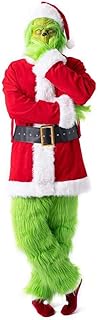 Set of Santa Claus Tooblab costumes for adults, 7 pieces, green, mask included.. Shopping made simple with DIAYTAR NIGERIA's vast selection and budget-friendly nationwide delivery.