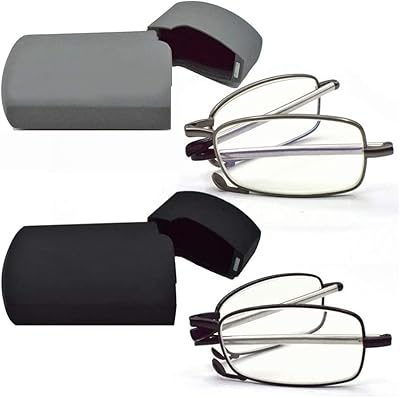 A pair of reading glasses blocking blue light, UV -resistant foldable computer reader for women and men.. DIAYTAR NIGERIA: Bridging the gap between consumers and quality products with affordable nationwide shipping.