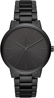 Armani Exchange watch with three stainless steel needles for men, 42 mm.. DIAYTAR NIGERIA brings a world of products to your fingertips with affordable prices and quick delivery.