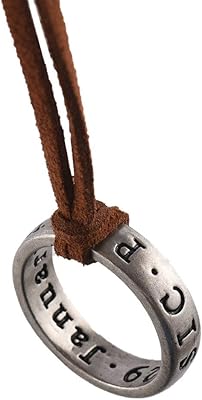 Uncharted 4 Nathan Drake necklace, engraved necklace with adjustable leather chain, handmade unisex jewelry, cosplay fan gift, leather.. DIAYTAR NIGERIA: Bridging the gap between consumers and quality products with affordable nationwide shipping.
