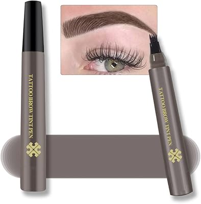 Waterproof eyebrow pen - eyebrow -tattooed eyebrow -tattoo pen, natural appearance (#3 Black brown).. DIAYTAR NIGERIA makes online shopping accessible to all with budget-friendly prices and reliable delivery.