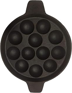 12 Appam Petra Kosi Paniyaram Badu Tawa Caster Cavings in cast iron with sesame oil, brown, each hole - 2.08 inch in diameter.. Experience the DIAYTAR difference with our vast product selection and delivery within 5-8 days.