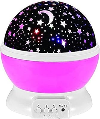 Dubai Rotative Night Lamp Gallery Star Moon Black White 145 x.. Shop smart with DIAYTAR NIGERIA, offering a vast product range delivered to your doorstep within a week.