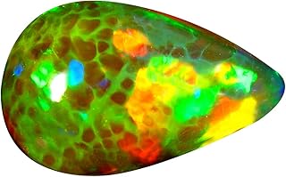 Untreated natural black opal, valuable bulk stone, 4.44 CT certified AEG (16 x 10 mm)... DIAYTAR NIGERIA makes quality accessible to all with our affordable prices and quick delivery service.