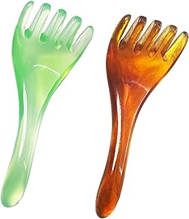 Yoga facial masseur for the elimination of Gua Sha head wrinkles, set of anti-aging and anti-wrinkle tools, bionic handbooks, suitable for the head, the face, the body, the legs and the back.. DIAYTAR NIGERIA: Where shopping is a pleasure with affordable prices and reliable delivery service.