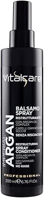 Vitalcare | Argan Imperial-Strong spray without rinsing, reconstructive conditioner for dry hair and damaged with argan oil complex, for softer and brighter hair, 200 ml.. DIAYTAR NIGERIA stands as your affordable shopping ally with nationwide delivery in just 5-8 days.
