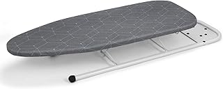 Dewey 12 "x 32" ironing board with unique-briefs, thick felt lining and heat resistant cover (gray).. Enjoy deals you can’t resist and delivery you can trust — DIAYTAR Nigeria.