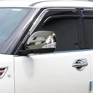 Accessories nissan patrol armada y62 2017 2018 2019, 2 chrome -plated mirror covers