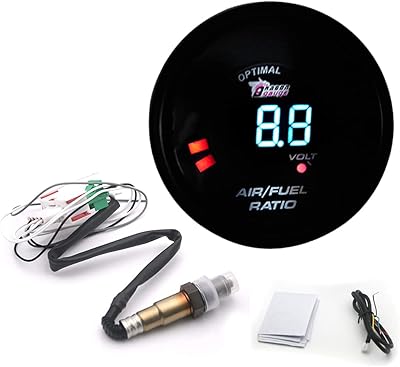 GOOLRRC MAUGE MAUGE OF REPORT AIR-FURN DIGURE 12V 2V 2 meter 52mm START CAR VOLTERMEUR with Oxygen Sensor O2 Car modification accessories, Black.. Navigate through thousands of products at pocket-friendly prices with DIAYTAR NIGERIA's easy-to-use platform.