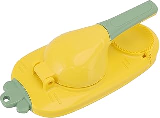 Manual gyoza, versatile, time saving machine, domestic use (yellow).. Shop like never before with DIAYTAR NIGERIA's comprehensive marketplace and budget-friendly shipping.
