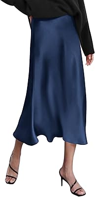 MIDI SIMI SIME UNE satin with zipper for women, elegant work skirts.. Your trusted e-commerce destination, DIAYTAR NIGERIA offers extensive variety with reliable shipping.