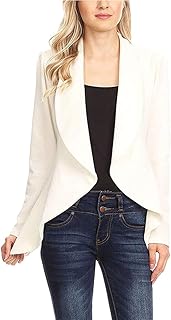 YUDESUNDO Blazer Work jackets - Blazer Open on the front for Women Business Office Cup Adjusted Open to the Classic Before Detailed Cardigan with long sleeves.. Your e-commerce hub for everything — DIAYTAR Nigeria has you covered.