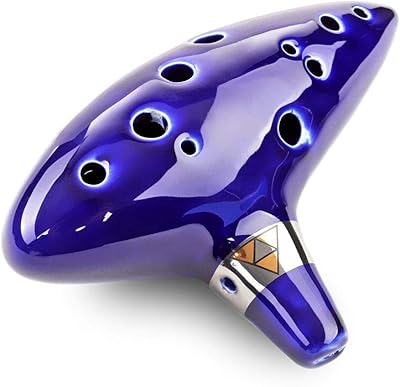 Blue Legend of Zelda Legend or Zelda Flûte Ocarina and Céramique 12 Trous.. DIAYTAR NIGERIA delivers affordability and convenience to your doorstep within 8 days of purchase.