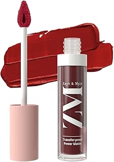 Mat lipstick ZM Zain & Miza Transfer Proof Power.. Nigeria shops with DIAYTAR — wide selection, fast shipping, and great value.