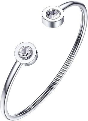 Elegant stainless steel bracelets gold plated 18 carats for women with simulated diamonds, adjustable size.. DIAYTAR NIGERIA delivers happiness in 5-8 days with our affordable and diverse product range.