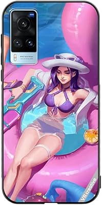 VV creative protection case for vivo x60 caitlyn poolparty league.. DIAYTAR NIGERIA brings satisfaction with every purchase through affordable prices and prompt shipping.