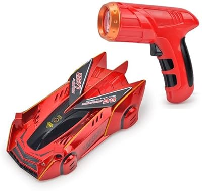 Floor climbing and wall climbing car toy with children's infrared control, 360 -degree rotary roof toy, rechargeable high speed with small LED light (red).. DIAYTAR NIGERIA: Your one-stop e-commerce destination with affordable prices and nationwide delivery in 5-8 days.