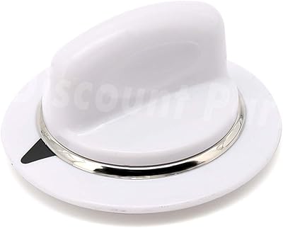 White timer control button WE1M654 With Virole for Ge Kenmore Sears RCA Hotpoint, replacement AP3995088, 1264290, AH1482197, EA1482197, 212D1726.. Your everyday shopping solution, DIAYTAR NIGERIA offers variety and value delivered within 8 days.