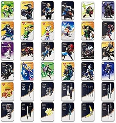 36 mini cartes nfc, legend of zelda, compatibles avec switch/lite/wii u/new.. From tech to toiletries, DIAYTAR Nigeria delivers without delay.