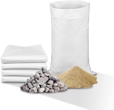 Polypropylene sandbags Package of 10 empty sand bags woven against UV floods Bags of sand protection sand storage bags 18.9 "x 29.5".. Discover the convenience of DIAYTAR NIGERIA's vast e-commerce platform with delivery in just 5-8 days.