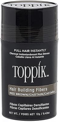 Toppik hair growth fibers Size M, Brown, 12 grams.. DIAYTAR NIGERIA: Your affordable shopping destination with thousands of products delivered in days.