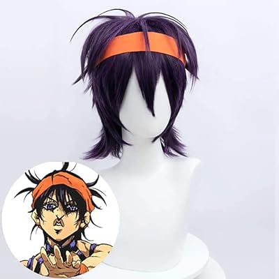 Jojo bizarre adventure coslay ghirga narance wig cosplay short cheveux.. DIAYTAR NIGERIA delivers more than products - we deliver affordable solutions within the week.
